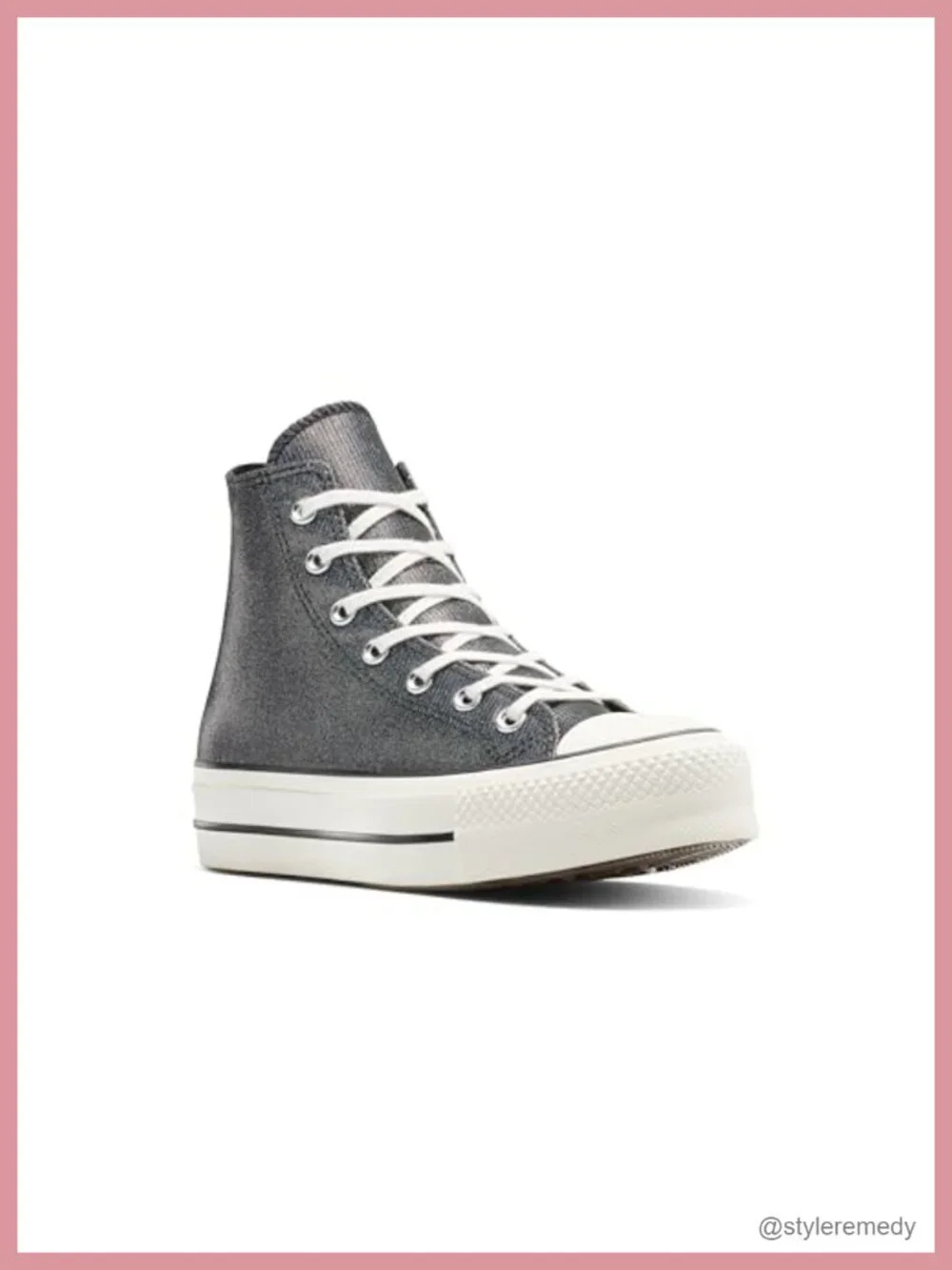Women's Chuck Taylor All Star Lift Platform Sparkle High Top Sneaker